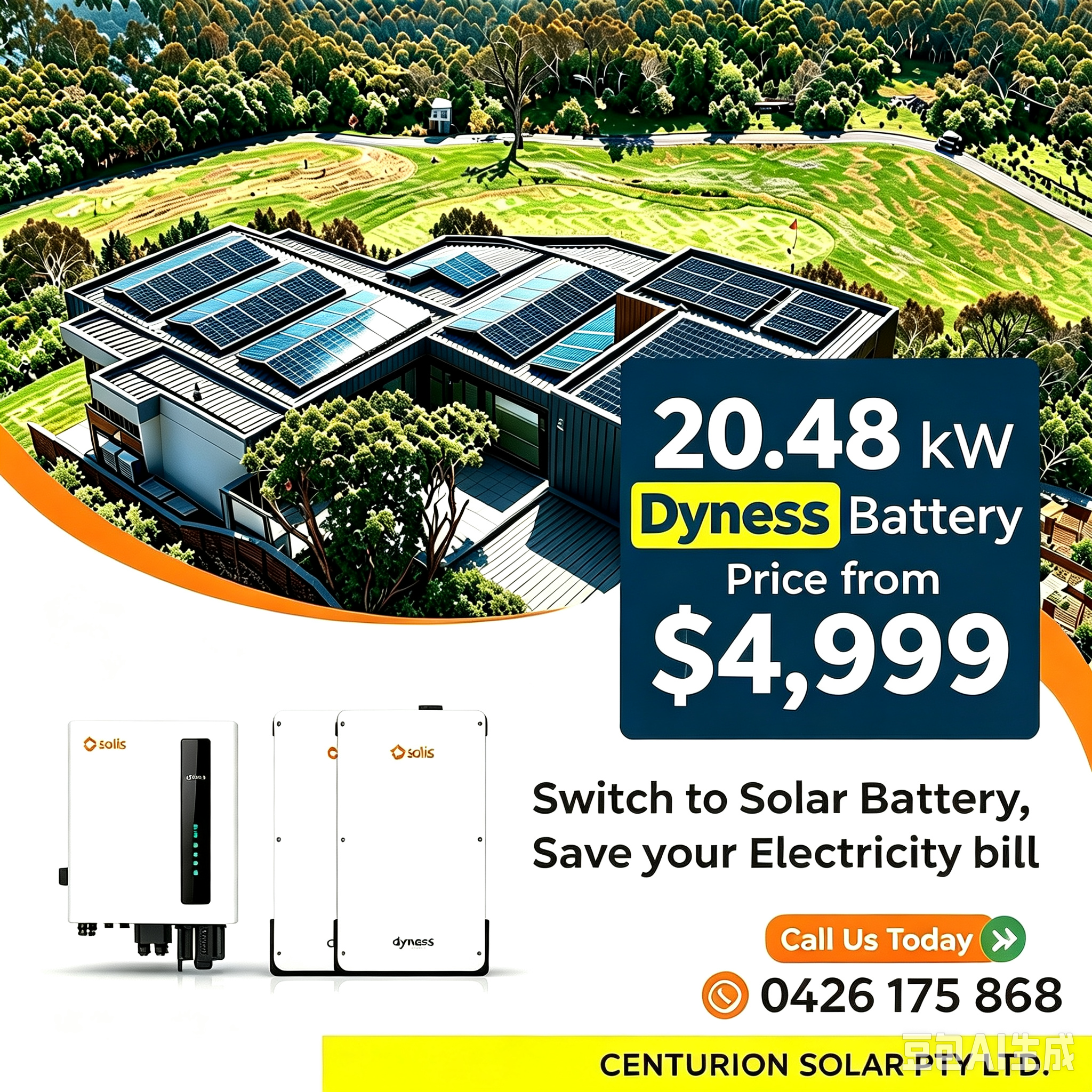 Dyness 电池方案宣传图